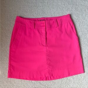 Nike Golf Tour Performance Dri-Fit Hot Pink Athletic Skort Size 4 Golf Stretch